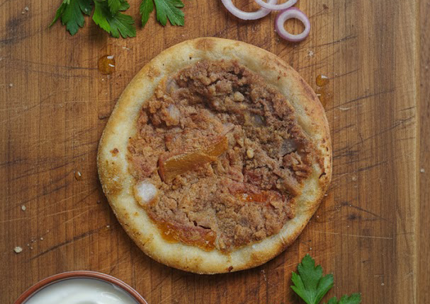 Mini esfiha de carne